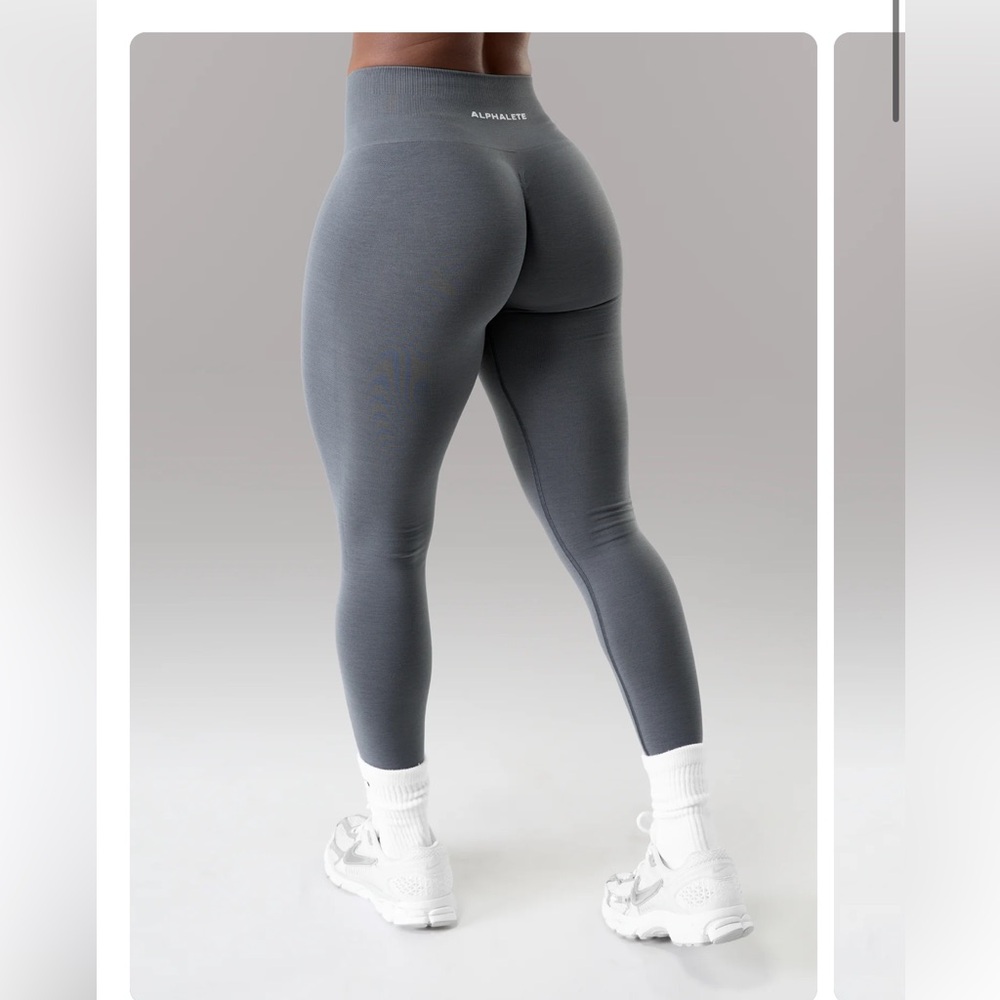 Alphalete Amplify Leggings - Gray/L. NWOT